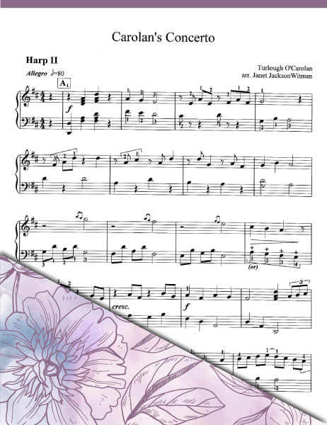 Carolan's Concerto Harp 2 - Brandywine Harps