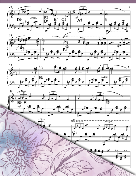 Serenade by Franz Schubert - Harp Sheet Music - Brandywine Harps
