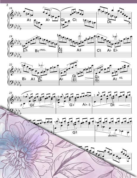 Prelude by Gliere - Harp Sheet Music - Brandywine Harps
