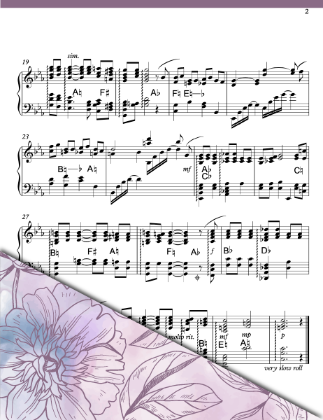 Priere (Prayer) by Gliere - Harp Sheet Music - Brandywine Harps