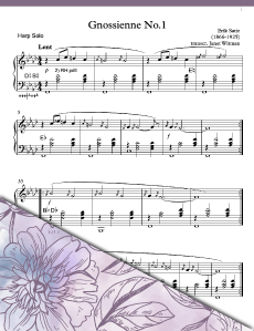 Gnossienne no. 1 by Eric Satie (Pedal Solo)